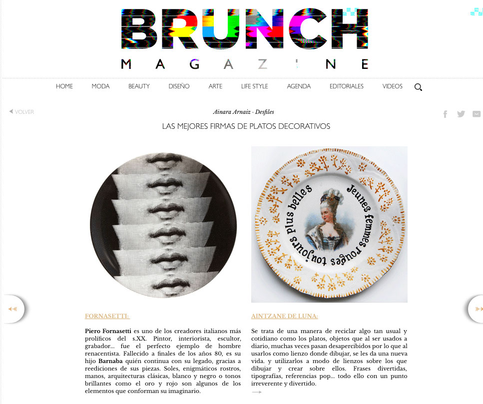 Deluna Ceramics en Brunch Magazine