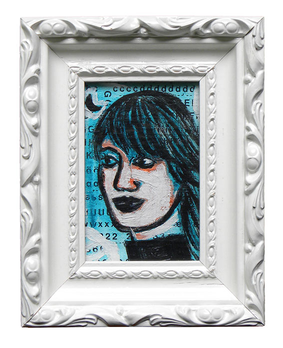 Mask Técnica mixta 10 x 15 cm 2009