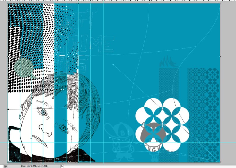 Work in progress. “Sans Titre”. Serie ‘I love Pixel’