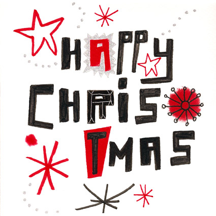 Postal Happy Chritmas