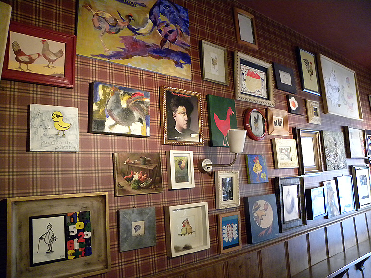 Exposición en el Bar La gallina ciega (Bilbao)