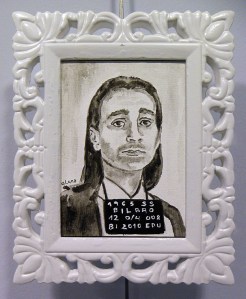 Edu. Retrato al óleo sobre tabla entelada. 2010.