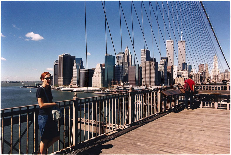 The Brooklyn Bridge. New York. September 1999.