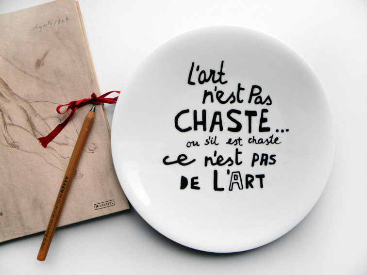 L’art n’est pas chaste