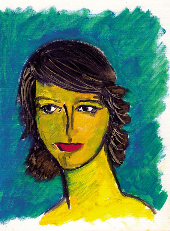 Autorretrato en amarillo