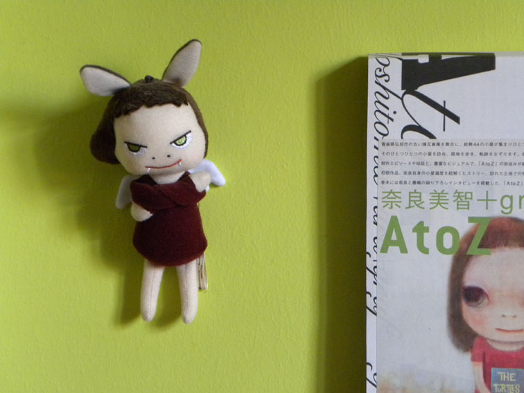 Yoshitomo Nara in the wall
