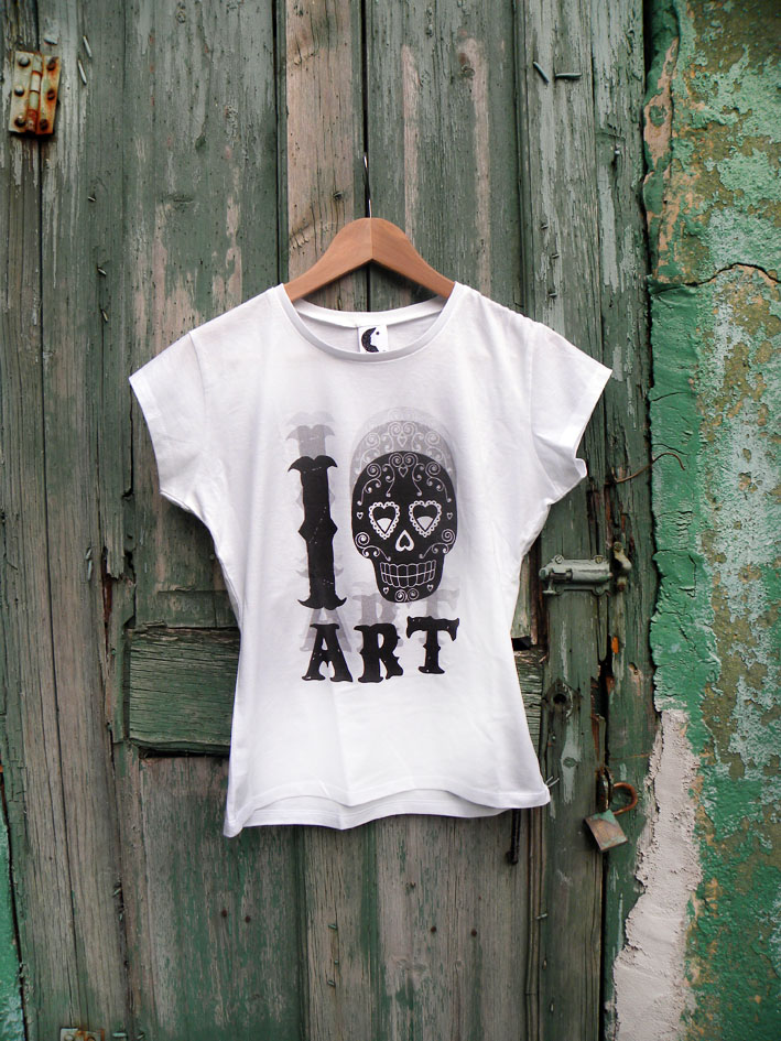 Camiseta I hate Art