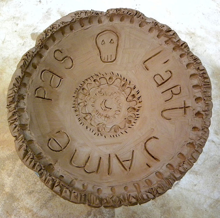 My first piece of pottery Mi primera pieza de cerámica