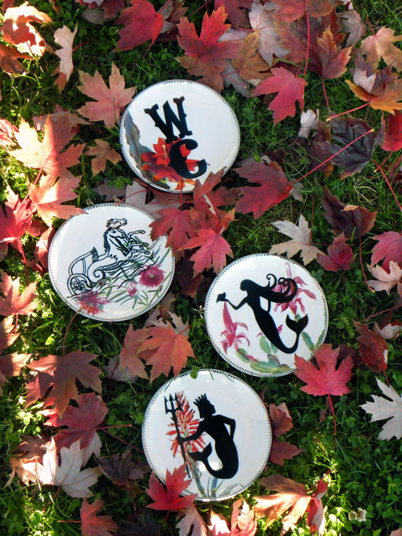 Zapirain Plates by Luna Art