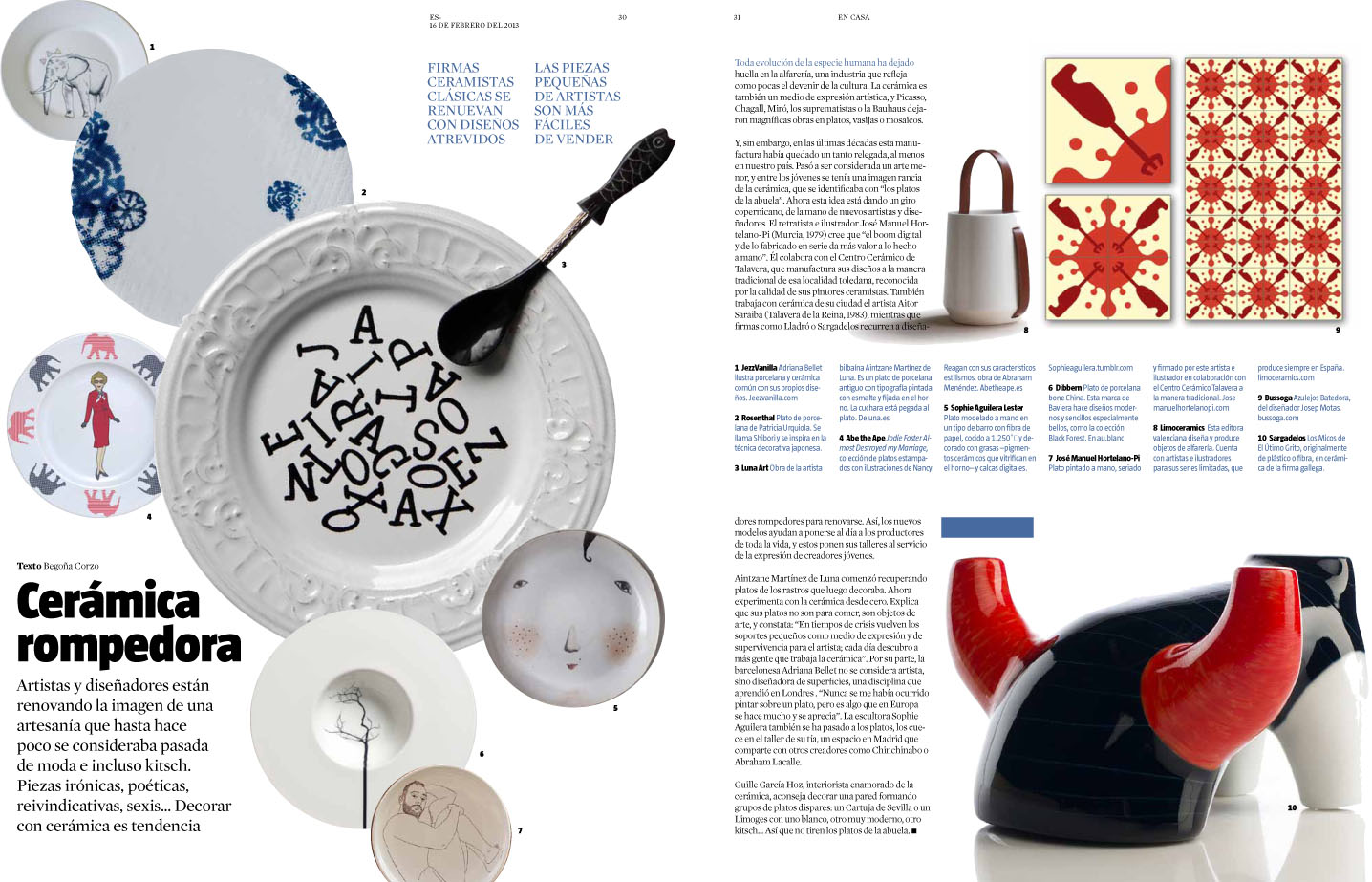 Luna Art en (es) 'estilos de vida' de La Vanguardia