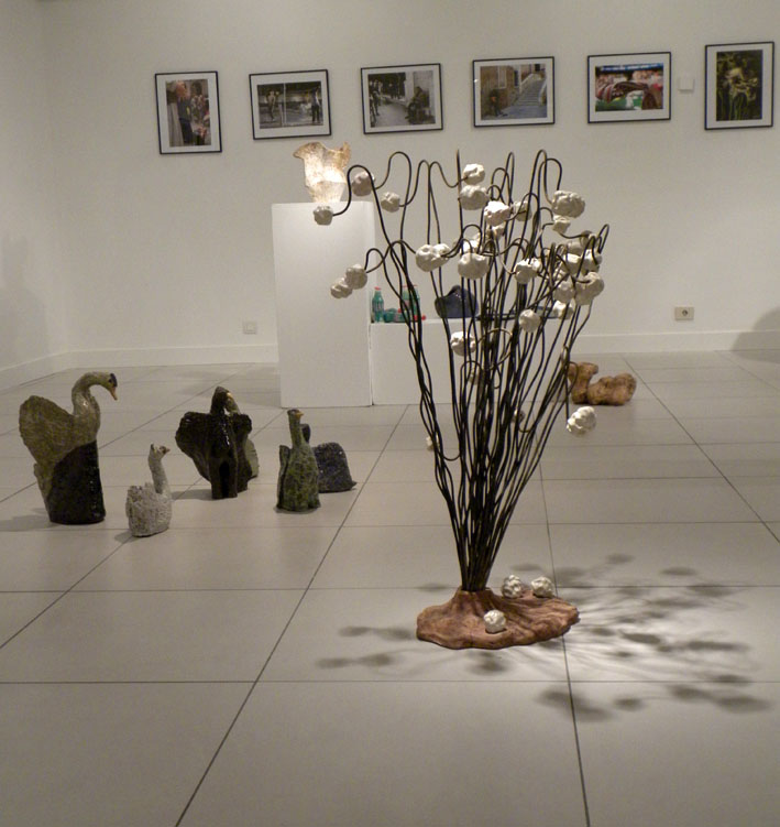 Exposición colectiva del taller de cerámica de Manuela Marcos