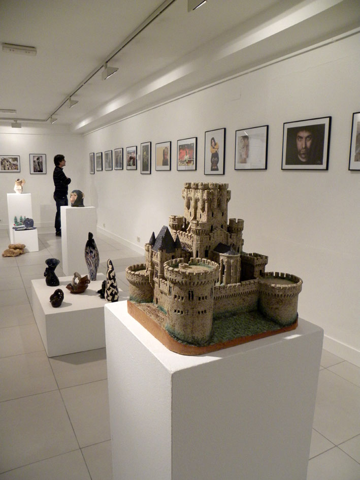 Exposición del taller de cerámica de Manuela Marcos