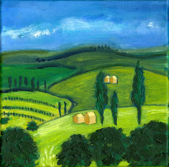 Paesaggio di Toscana