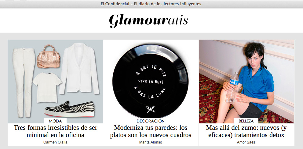 Luna Art en Glamouratis en El Confidencial