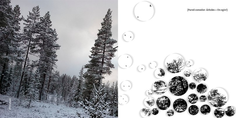 Árboles de platos Luna Art