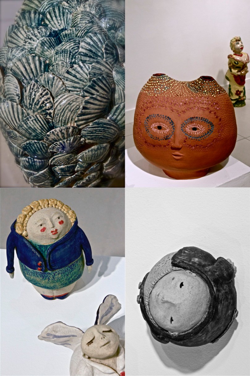 Exposición del taller de cerámica con Aintzane De Luna