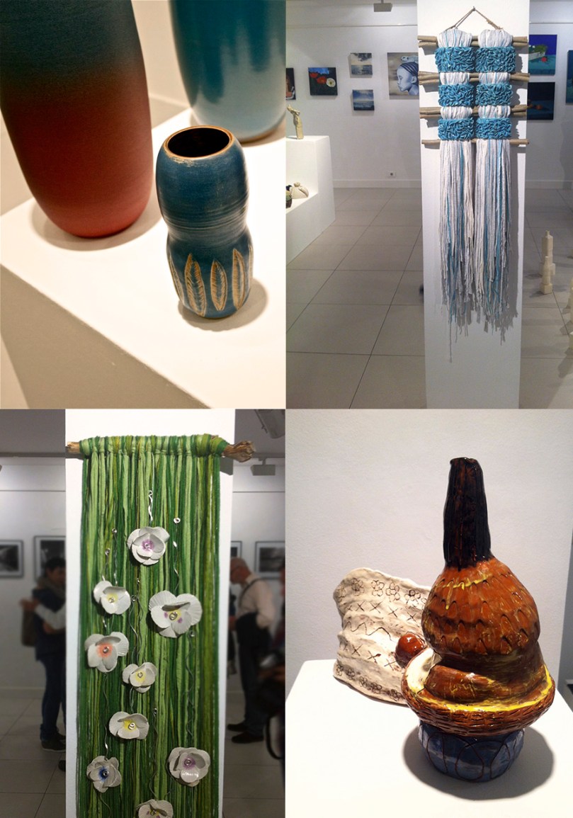 Exposición del taller de cerámica con Aintzane De Luna