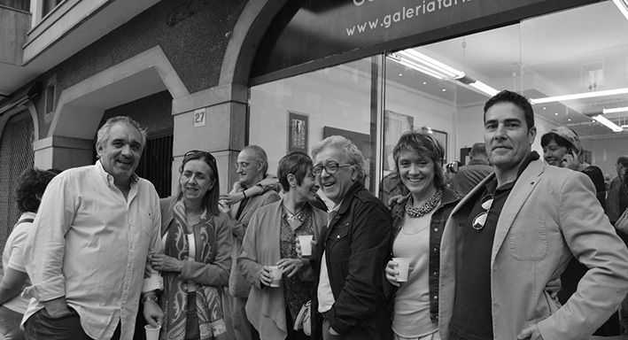 Deluna Ceramics en la inauguración de Galería Fariza