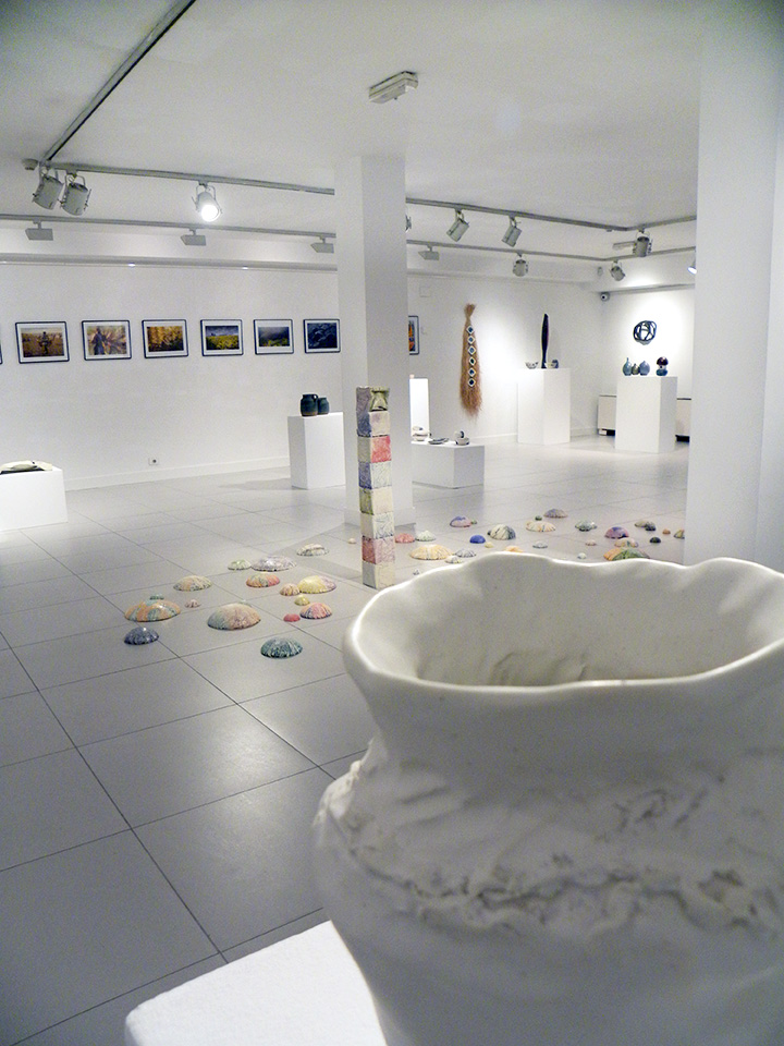 Exposición del taller de cerámica con Aintzane De Luna