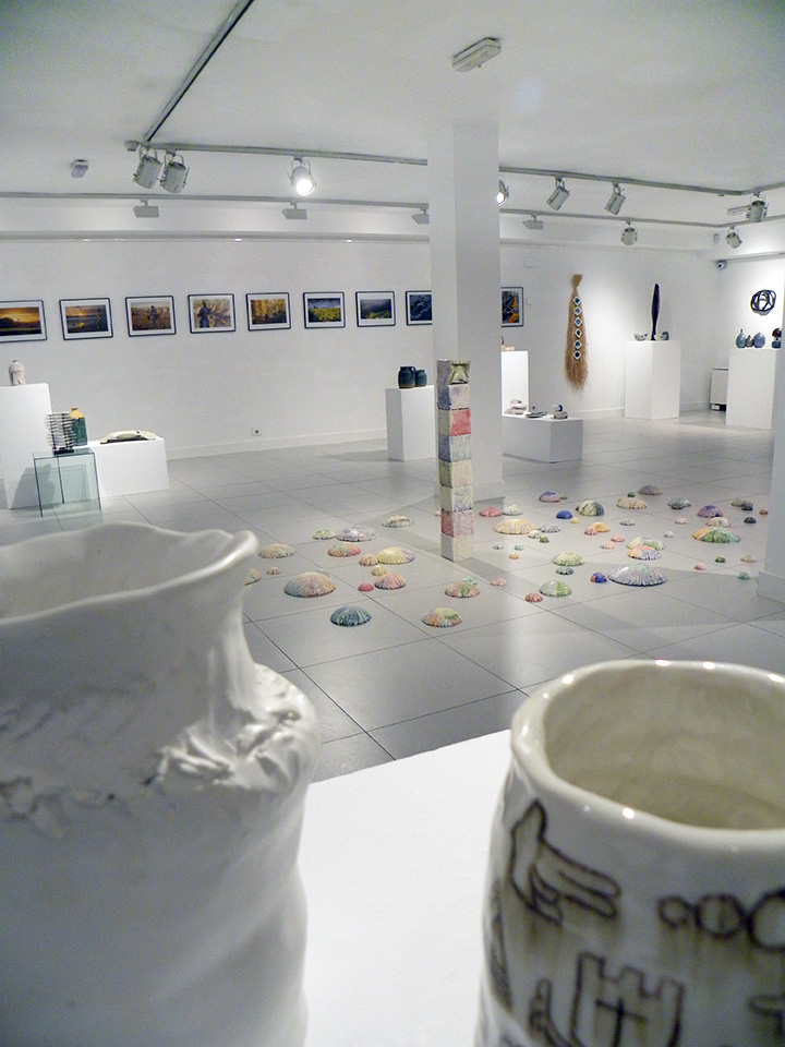 Exposición del taller de cerámica con Aintzane De Luna