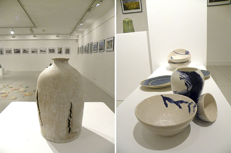 Exposición del taller de cerámica con Aintzane De Luna