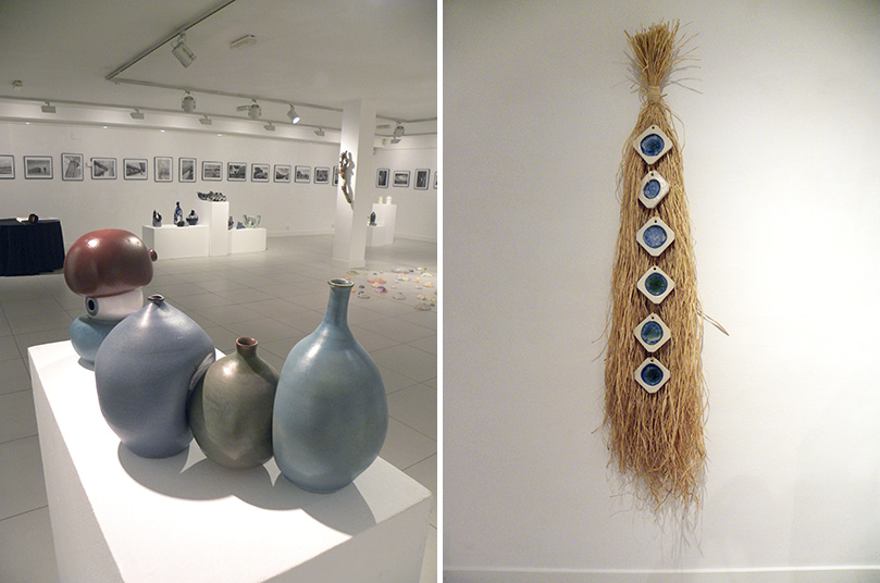 Exposición del taller de cerámica con Aintzane De Luna