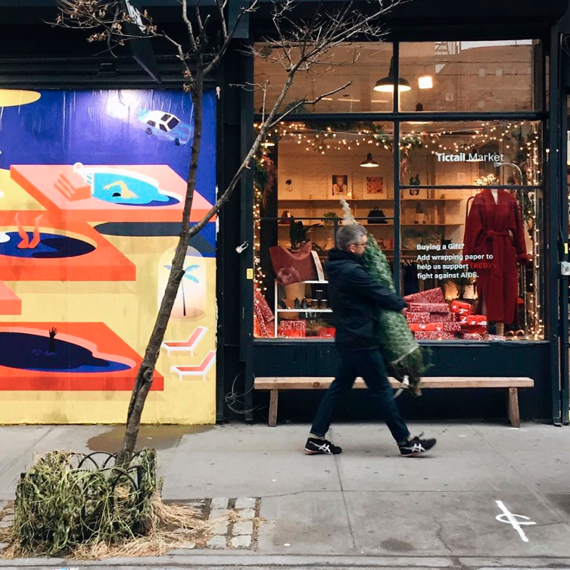 Aintzane De Luna en Tictail Market New York