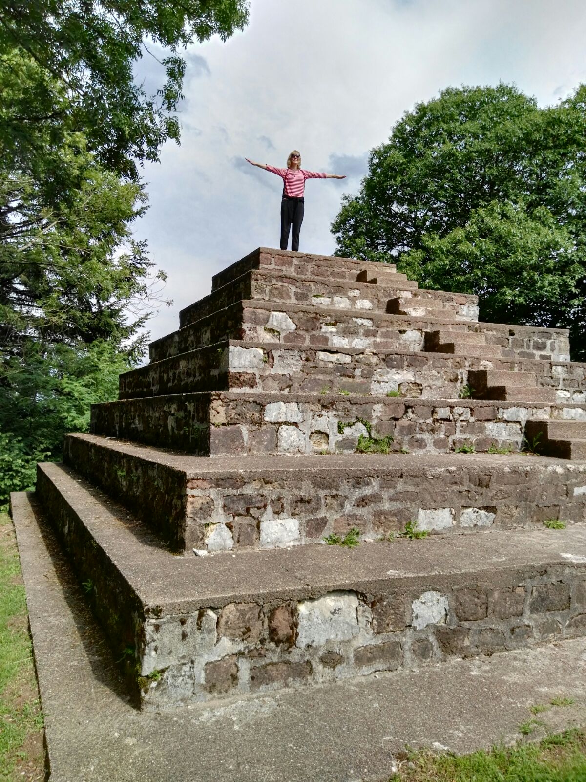 Portrait's Aintzane De Luna at Ronchamp