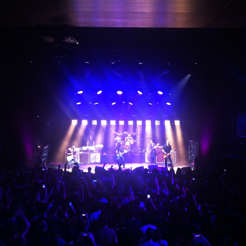 Foo Fighters y Aintzane De Luna en Barcelona