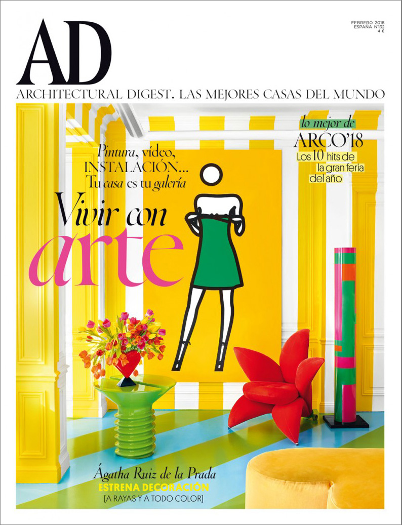 Aintzane De Luna en Revista AD Architectural Digest