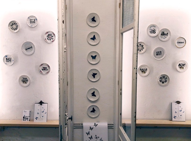 Aintzane de Luna presenta GET UP! Porcelanas & Mariposas