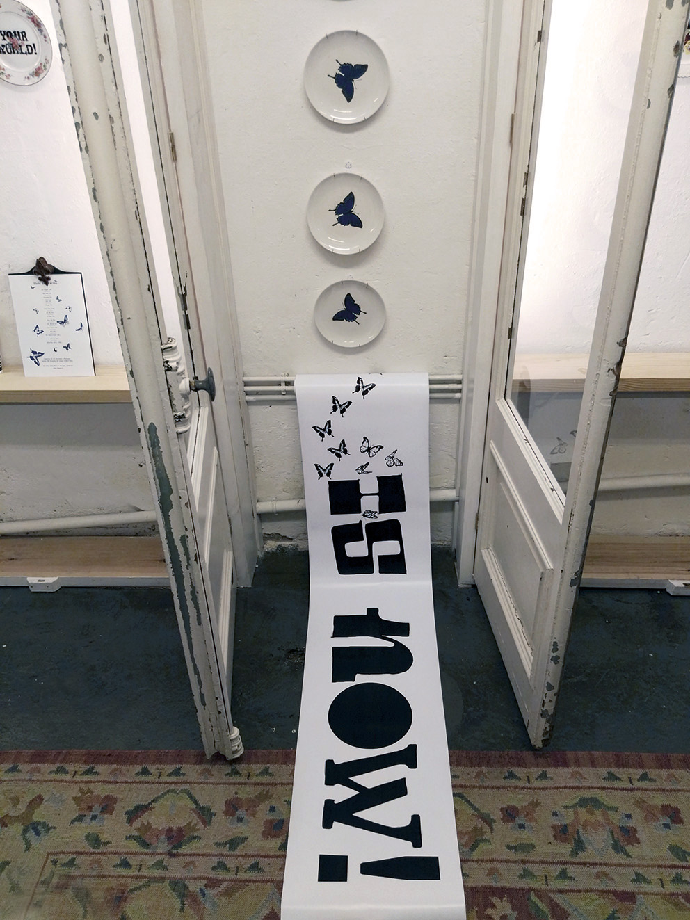 Aintzane de Luna presenta GET UP! Porcelanas & Mariposas