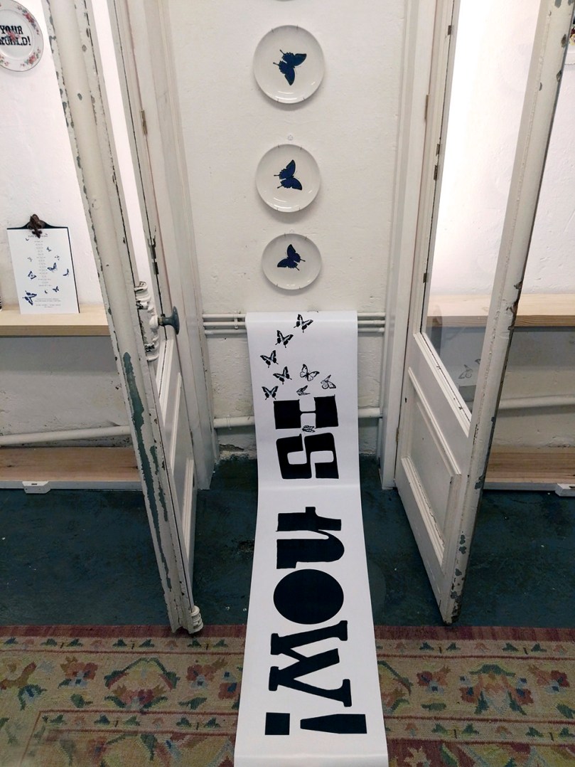 Aintzane de Luna presenta GET UP! Porcelanas & Mariposas