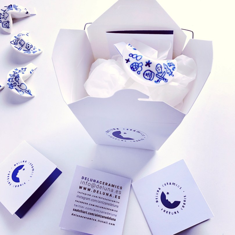 Fortune Cookie by Deluna Ceramics