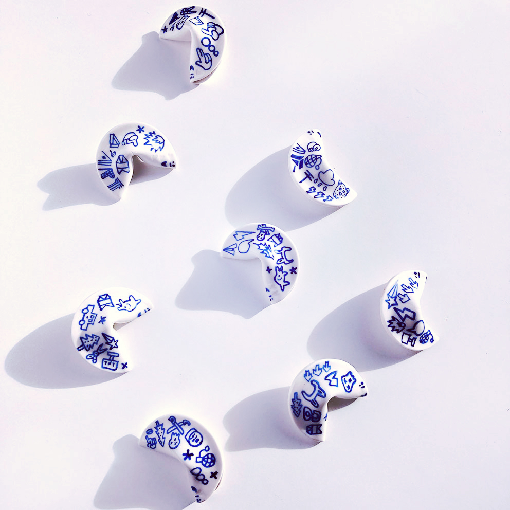 Fortune Cookie by Deluna Ceramics