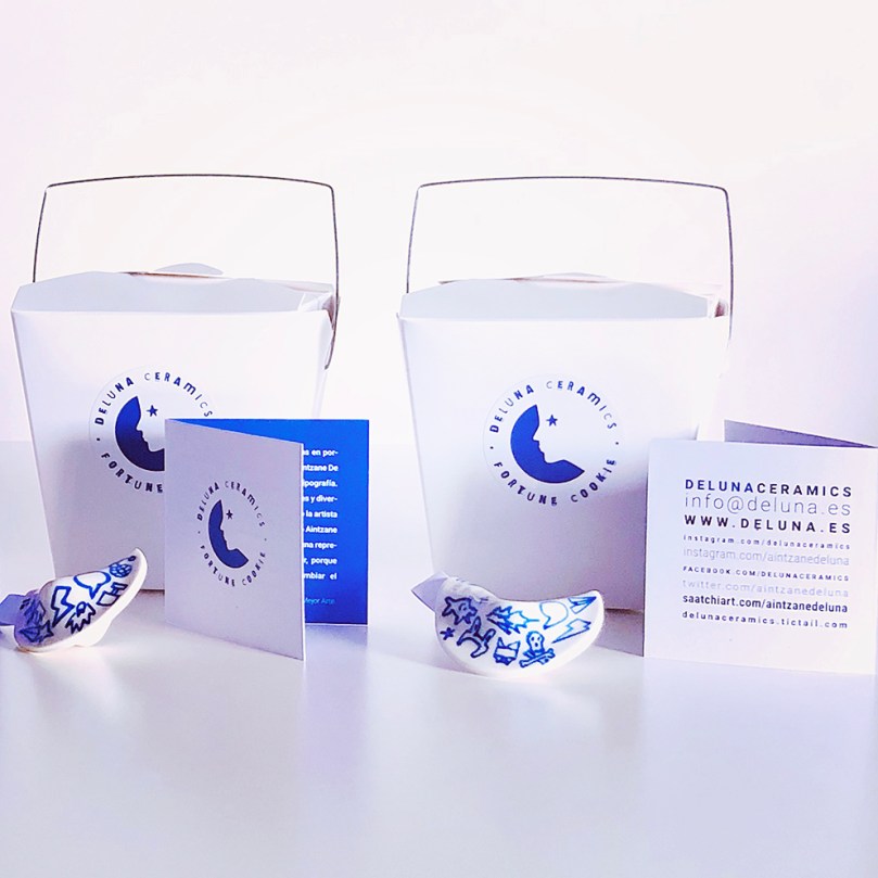Fortune Cookie by Deluna Ceramics
