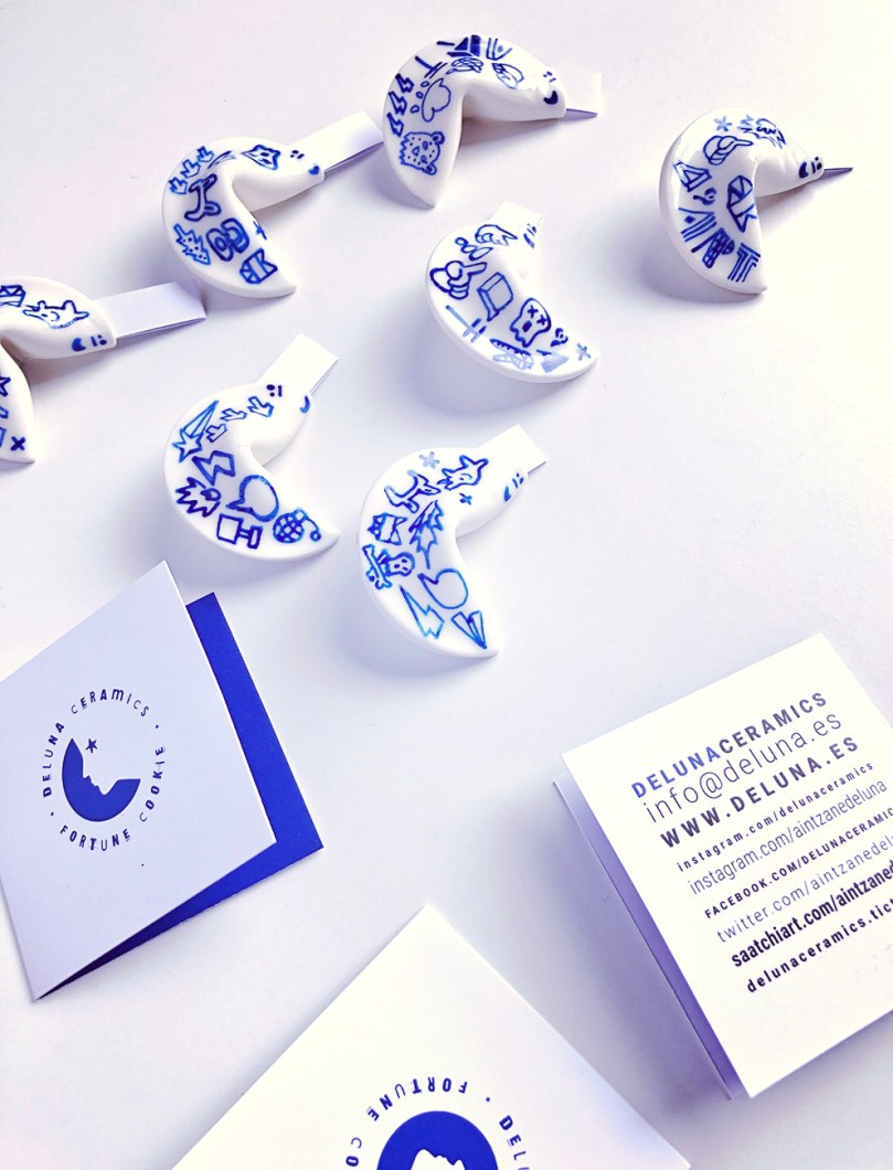 Fortune Cookie by Deluna Ceramics