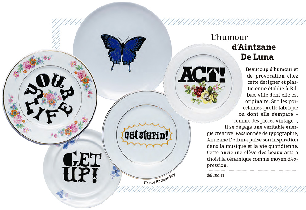 Deluna Ceramics en Sud Ouest Gourmand Magazine