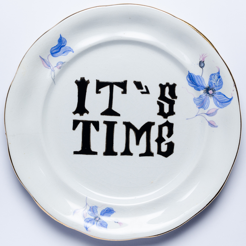 IT'S TIME! Porcelanas & Mariposas por Aintzane de Luna