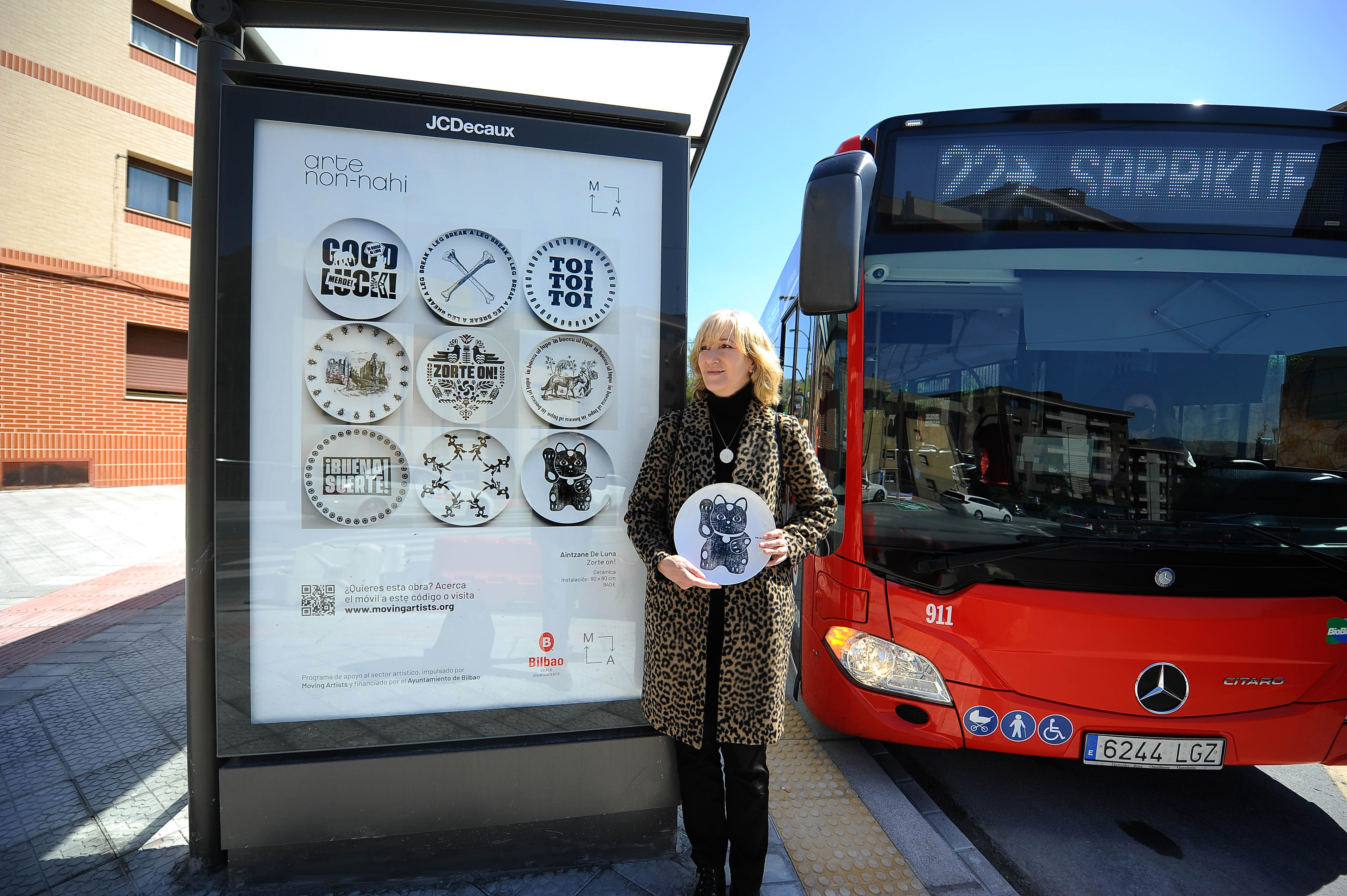 Zorte On', instalación de cerámica de la artista Aintzane De Luna