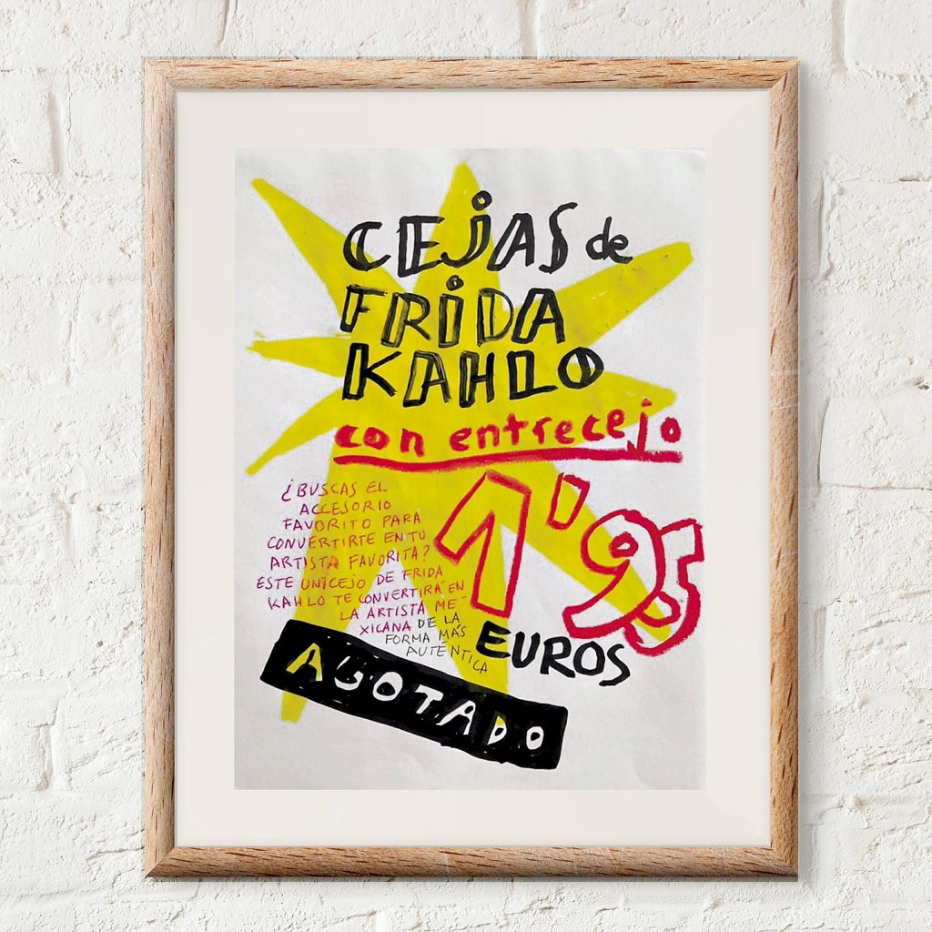 Alvaro Benavente en la exposición «(Casi) Todas las Fridas» en Espacio_Aerre