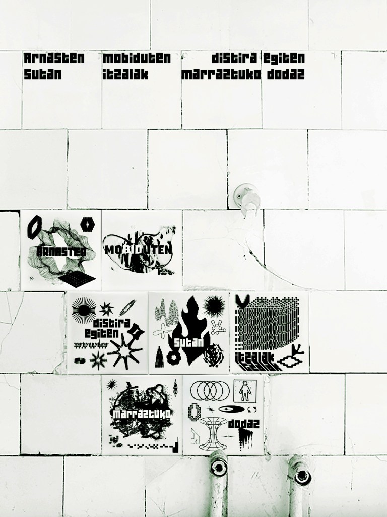 Proyecto de cerámica «Sutan itzalak marraztuko dodaz» #dibujaresombrasenelfuego por Aintzane De Luna